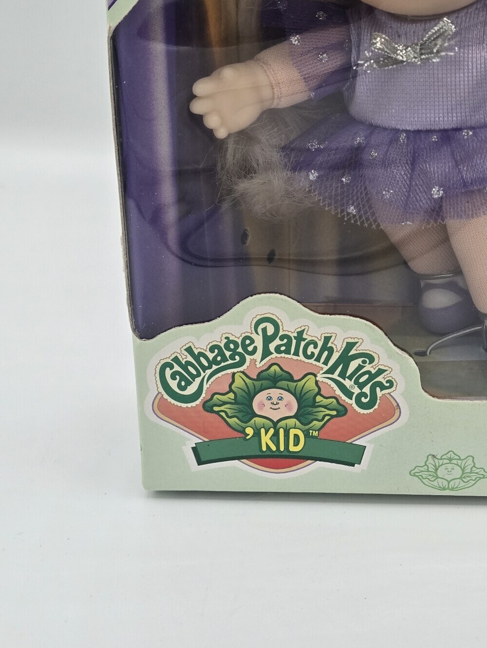 Vintage 1998 Mattel Cabbage Patch Kids 4.5” Baby Doll Ali Emma DOB April 16 - Picture 2 of 7